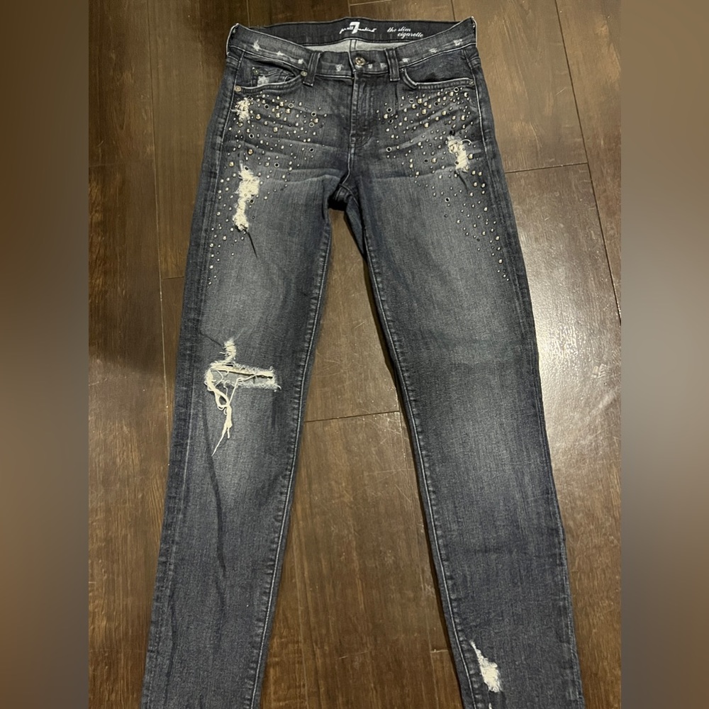 7 For All Mankind The Slim Cigarette